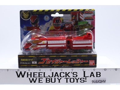 Power Rangers Megazord Train Goseiger Ressha Sentai ToQger EX 2014 Bandai NEW