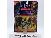 Renegade Predator vs Warrior Alien 1993 Aliens Kenner Action Figure Set NEW MOSC