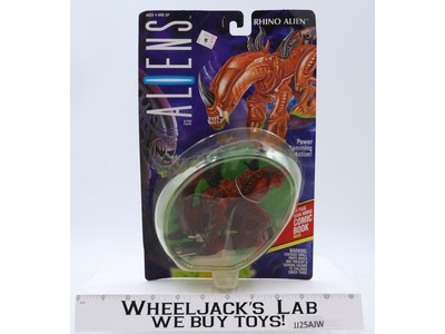 Rhino Alien W/ Comic Aliens 1992 Kenner Action Figure NEW MOSC SEALED