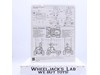 A.W.E. Striker 2000 ORIGINAL Instructions Blueprints G.I. Joe Hasbro Vehicle