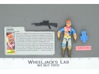 Zandar V1 100% Complete G.I. Joe 1986 Hasbro Vintage Action Figure