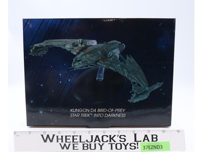 Klingon D4 Bird of Prey Star Trek Into Darkness Eaglemoss Replica Ship NEW MIB