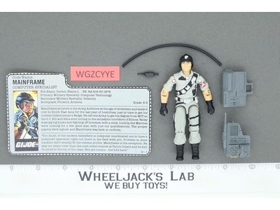 Mainframe V1 100% Complete G.I. Joe 1986 Hasbro Vintage Action Figure