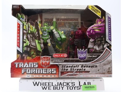 Standoff Beneath the Streets Transformers Universe 2008 Hasbro NEW SEALED