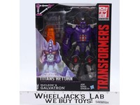 Nucleon & Galvatron Transfromers Titans Return 2015 Hasbro Figure NEW SEALED