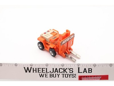 PROMOTIONAL EXCLUSIVE AUTOCON SPOONS Gobots Tonka Bandai Machine Robo Action Fig