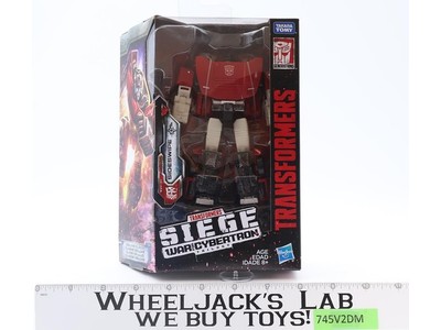 Sideswipe Transformers Siege War For Cybertron WFC 2018 Hasbro Figure NEW SEALED