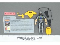 Wet-Suit V2 MISSION BRAZIL RED CARD BACK Complete G.I. Joe 1986 Hasbro Vintage