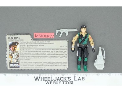 Dial-Tone V1 100% Complete G.I. Joe 1986 Hasbro Vintage Action Figure