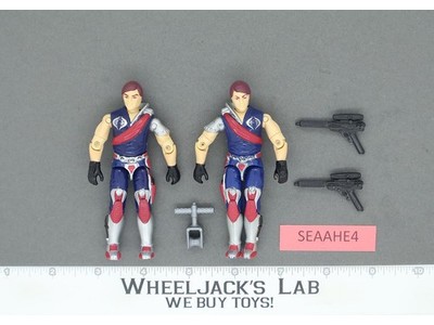 Tomax & Xamot V1 100% Complete G.I. Joe 1985 Hasbro Vintage Action Figure