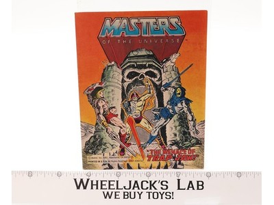 The Menace of Trap Jaw! Mini Comic Book MOTU Masters of the Universe Mattel 1984