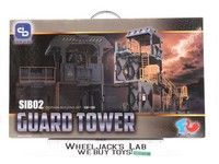 SIBO2 Guard Tower Scene In Box Fresh Retro Diorama Building Set NEW MIB