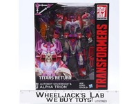 Sovereign & Alpha Trion Transformers Titans Return 2015 Hasbro Figure NEW SEALED