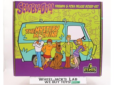 Friends & Foes Deluxe Boxed Set Scooby-Doo! 2023 Mezco Action Figures NEW SEALED