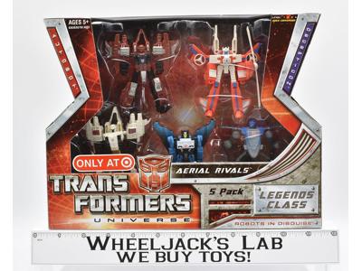 Aerial Rivals 5 Pack Legends Class Target NEW MISB Hasbro Transformers