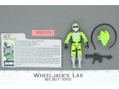 Sci-Fi V1 100% Complete G.I. Joe 1986 Hasbro Vintage Action Figure