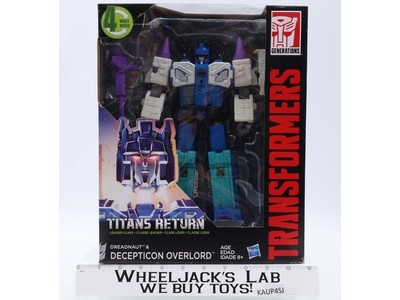 Dreadnaut & Overlord Transformers Titans Return 2016 Hasbro Figure NEW SEALED