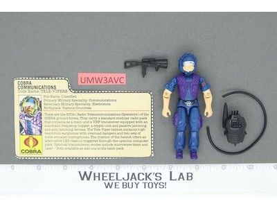 Tele-Vipers V1 100% Complete G.I. Joe 1985 Hasbro Vintage Action Figure