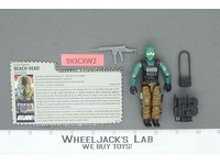Beach Head V1 100% Complete G.I. Joe 1986 Hasbro Vintage Action Figure