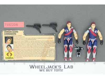 Tomax & Xamot V1 100% Complete G.I. Joe 1985 Hasbro Vintage Action Figure