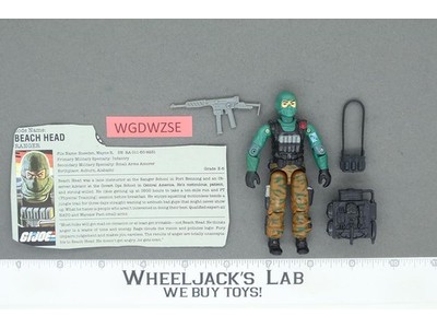 Beach Head V1 100% Complete G.I. Joe 1986 Hasbro Vintage Action Figure