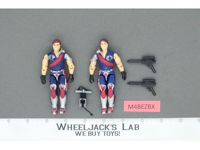 Tomax & Xamot V1 100% Complete G.I. Joe 1985 Hasbro Vintage Action Figure