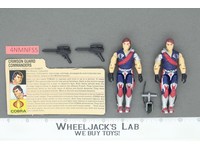 Tomax & Xamot V1 100% Complete G.I. Joe 1985 Hasbro Vintage Action Figure