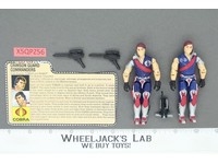 Tomax & Xamot V1 100% Complete G.I. Joe 1985 Hasbro Vintage Action Figure