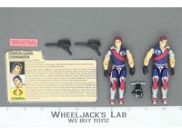 Tomax & Xamot V1 100% Complete G.I. Joe 1985 Hasbro Vintage Action Figure