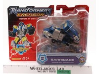 Barricade Transformers Energon 2004 Hasbro Action Figure NEW MOSC SEALED
