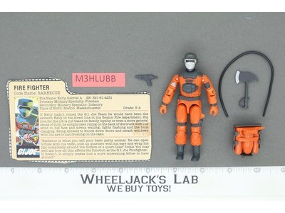 Barbecue V1 100% Complete G.I. Joe 1985 Hasbro Vintage Action Figure