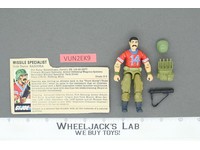 Bazooka V1 100% Complete G.I. Joe 1985 Hasbro Vintage Action Figure
