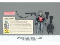 Cobra Frogman EELS G.I. Joe 100% Complete 1985 Hasbro Vintage Action Figure
