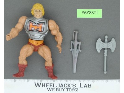 Battle Armor He-Man 100% Complete Masters of the Universe MOTU 1984 Mattel