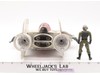 A-Wing Fighter W/Pilot Complete Star Wars POTF 1997 Hasbro Action Figure Vehicle