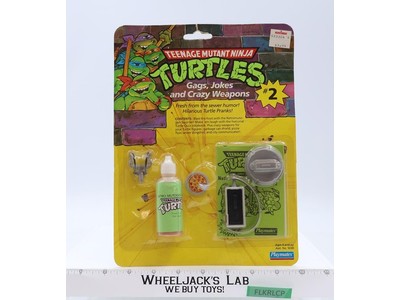 Gags Jokes & Crazy Weapons Teenage Mutant Ninja Turtles TMNT 1988 NEW SEALED