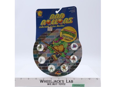Rad Rollers Collectible Marbles Teenage Mutant Ninja Turtles TMNT NEW SEALED