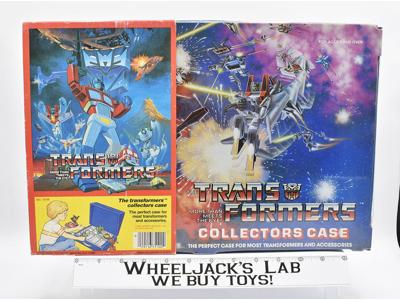 Figure Collector's Carry Case G1 Transformers Hasbro Vintage Action Figure Tara