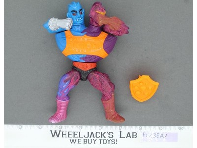 Two Bad 100% Complete Flat Back Masters of the Universe MOTU 1984 Mattel Vintage