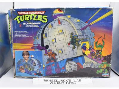 Technodrome Complete W Box 1990 TMNT Teenage Mutant Ninja Turtles Playmates
