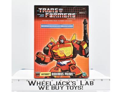 Rodimus Prime Hasbro Commemorative Series VII NEW Reissue G1 Transformers