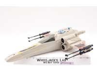 Battle Damaged X-Wing Fighter 100% Complete Star Wars 1977 Kenner Vehicle
