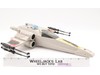 Battle Damaged X-Wing Fighter 100% Complete Star Wars 1977 Kenner Vehicle