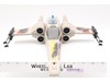 Battle Damaged X-Wing Fighter 100% Complete Star Wars 1977 Kenner Vehicle