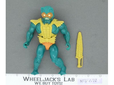 Mer-Man 100% Complete He-Man Masters of the Universe MOTU 1982 Mattel Vintage