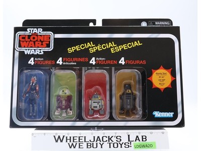 Ahsoka Tano R7-A7 CH-33P & RG-G1 Stars Wars The Clones Wars 2024 NEW SEALED