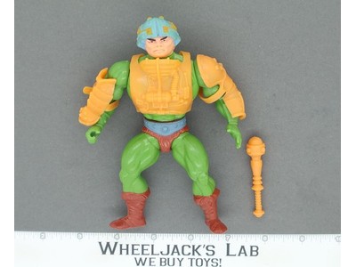 Man-At-Arms 100% Complete He-Man Masters Of The Universe MOTU 1982 Mattel Figure