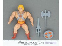 He-Man Soft Head Masters of the Universe 100% Complete 1982 MOTU Mattel Figure