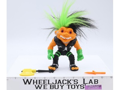 Battle Trolls Punk Troll 1992 Hasbro 5" Doll 100% Complete Vintage Figure