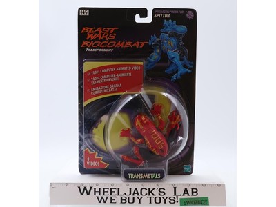 Spittor W/ VHS EUROPEAN Transformers Beast Wars TransMetals Kenner NEW SEALED